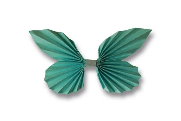 Download 3D Pleated Butterfly Paper Decor - Paper decor Collection
