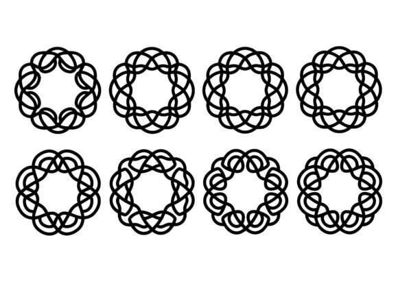 Download Interwoven Circle Frames - Circle Collection