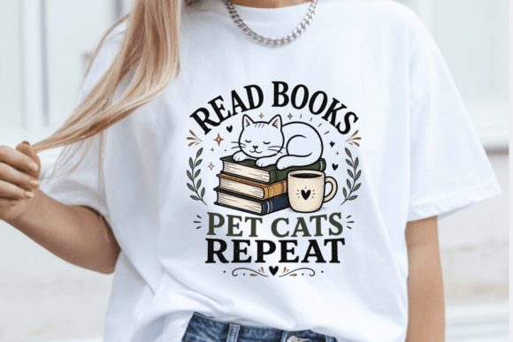 Download Read Books Pet Cats Repeat PNG - Repeat Collection