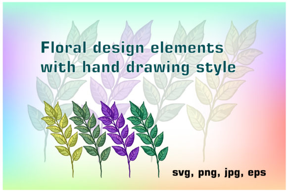 Download Floral Design Elements and Leaf - Floral design elements Collection