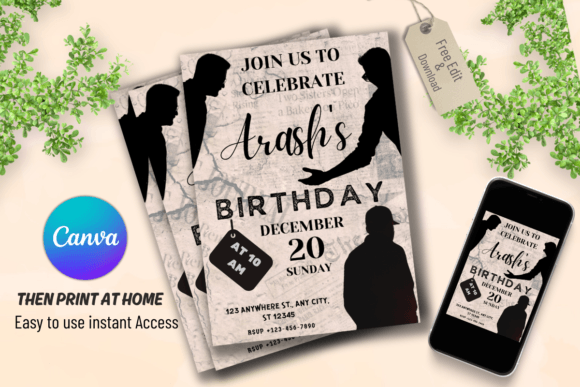 Download Digital Birthday Party Invitations - Party invitations Collection