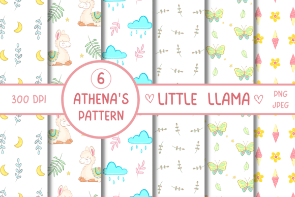 Download Cute Valentine Llama Craft Patterns - Valentine Collection
